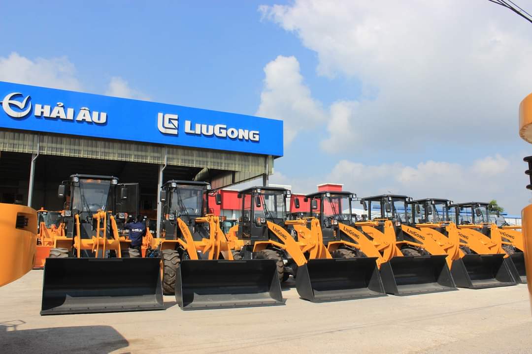 máy xúc lật liugong hải âu