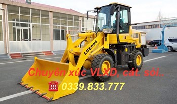 Máy xúc lật Lugong T916 gầu 0.5-0.7